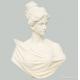 Hand Carved Caesar Marble Bust Stone Carving Sculpture