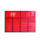 Multi Drawers Optional 28-drawer Garage Cabinets for Heavy Duty Car Tool Storage