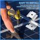 Silver industry Frameless Solar Panel Clamps Solar Panel Fixing Clip