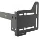 Extra Heavy Duty Bed Frame Brackets Adapter For Headboard In Black Powder Coating