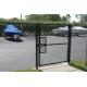 Commercial chain link fence gates Residential chain link fence swing gate