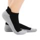 cotton terry sports socks with gel rubber heel