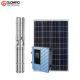 3hp Borehole Solar Power Submersible Water Pump With Controller