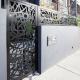 Garden Exterior Aluminum Privacy Fence Trellis Heat Insulation