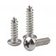 Pan Head Screws DIN7981 GB845 with 4.8/8.8/SS304/SS316 Grade 3mm-50mm Thickness