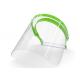 Dental Foldable Sanitary Anti Spit Clear Reusable Face Shield Visor With Hd View