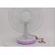 Energy Saving DC Solar Table Fan For Residential Cooling Purposes