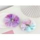 influencers Autumn winter fur tie dye hair colorful scrunchie Korean lady accessories hair rope spot headdress