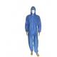 Non Toxic Disposable Medical Workwear , SBPP Disposable Painting Overalls
