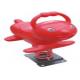 Red Whale Style Playground Spring Animals , Plastic Playground Spring Rocker