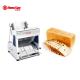 0.25kw 57kg Food Processing Machinery 12mm Automatic Bread Slicer Machine