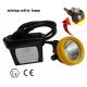 Waterproof Rechargeable Miners Lights For Hard Hats 3.7V With 6.5Ah Li-ion Battery
