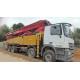 Open Type Hydraulic System Sany Used Concrete Pump Truck With 56m Capacity And 120-180m3/H Output