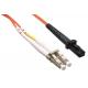 MTRJ To LC Multimode Fiber Patch Cable Duplex Fiber Count 50/125um 62.5/125um