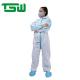 Type 5 6 Disposable Microporous Coverall For Food Industry