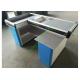 Custom-made Steel Shop Cashwrap / Cash Desk And Table For Supermarket