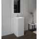 Smooth 	Freestanding Bathroom Basin  Stand Alone Bathroom Vanity