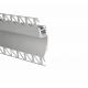Drywall IP20 Recessed Aluminium Led Channel Anodized T5 6063