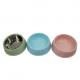 Small Stainless Steel Pet Bowls With Lids Thickened Medium Single Dog Cat Food Water Feeding 17.5x15x6cm