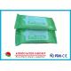 Portable Design Unscented Antibacterial Wet Wipes For Cleaning Hands / Body