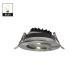 IC Rated LED Round Recessed Downlight AC12V 1000lm 4 Inches Trimless