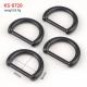 Bag Making Hardware Supplies 20mm D Ring Alloy Handbags D Ring Hook with Metal Buckle