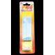 Flamess Rainbow 8pcs Long Birthday Candles In Holders For Cake