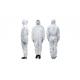 Work Protection Disposable Protective Suit , Disposable Work Suits Puncture Resistance
