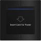 IO  Protocol Hotel Room Key Card Holder , 12VDC Energy Saving Switch