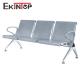 Chrome Armrest Airport Waiting Room Chairs 4 Seater For Reception OEM