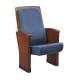 Pigmento Blue Fabric Theater Seats / 1010*910*580cm Wooden Auditorium Seats