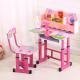 Corner Baby Study Table And Chair For Toddler Art Classroom Drawing Stools