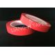 Acrylic Adhesive Red color paper splicing tape With Polyester Mylar Film