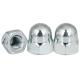 Direct Supply DIN1587 Hex Domed Cap Nuts in Nickel Galvanized White Blue Zinc Plated