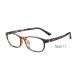 Square Brown Ultra Light Eyeglass Frames For Girls Aerospace Material