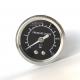 1.5 10 bar Back Mount Manometer Black Dial Hydraulic Pump All Stainless Steel Pressure Gauge