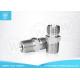 Durable BSP / BSPT Male Straight Hydraulic Tube Fittings 60 Degree Flare