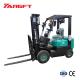 Forklift 1.5 Ton Truck With 2 Stage 3 Meters Mast For Warehouse