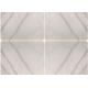 Polished Mach Greece Volakas White Marble Tile 60x60 Standard Or Customized Size