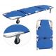 71in Power Folding Scoop Stretcher Ems Light Weight For Hospital Patient Transfer