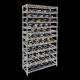 Style Selections Wire Shelving , Metal Wine Shelf With 12 Layer Shelf 108 Bottles