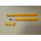 Colorful Plastic Eyeliner Pencil Tubes Long Standing SGS Certification