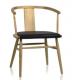 North Europe style solid wood dining room arm chair furniture