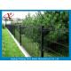 Farm Welded Wire Garden Fence Black Welded Wire Mesh Sheets RAL9005 200*50mm