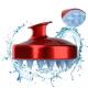 Nano Silver Soft Rubber Scalp Massaging Shampoo Brush Deep Cleansing