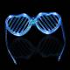 Multi-Color Heart Shaped LED Fashion Sunglasses For Concerts, Party, Night Clubs And More!