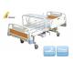 ABS Guardrail 2 Crank Medical Hospital Care Bed With Overbed Table (ALS-M212)