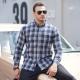 Breathable Poplin Fabric 2022 Fashion Men's Long Sleeve T-Shirts for Autumn Plus Size