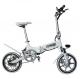 240W 36V 14 Inch Big Tire Foldable Electric Bike For Ladies Customized Color