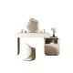 Creative Apricot Hotel Dressing Table Set With Drawers Solid Wood